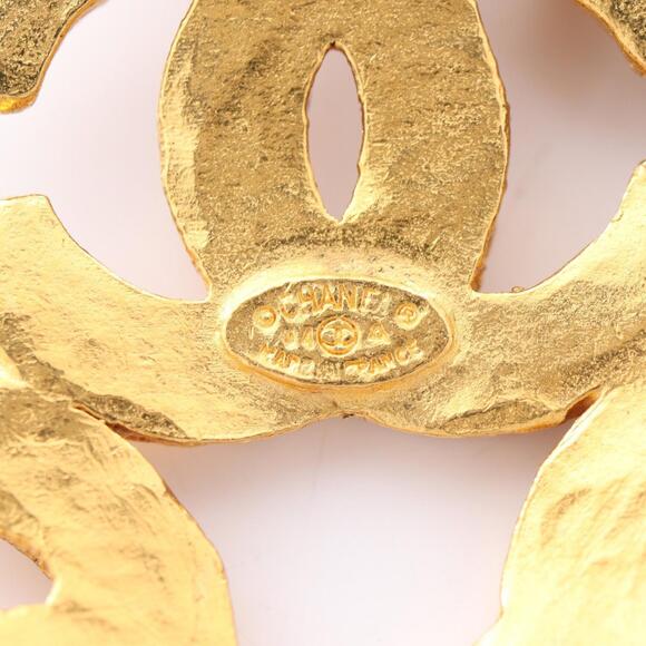 Cc Logo Pendant Necklace Metal #209070C15B - Picture 5 of 6